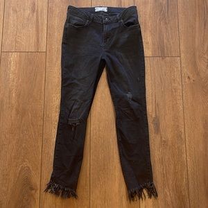 Black skinny jeans